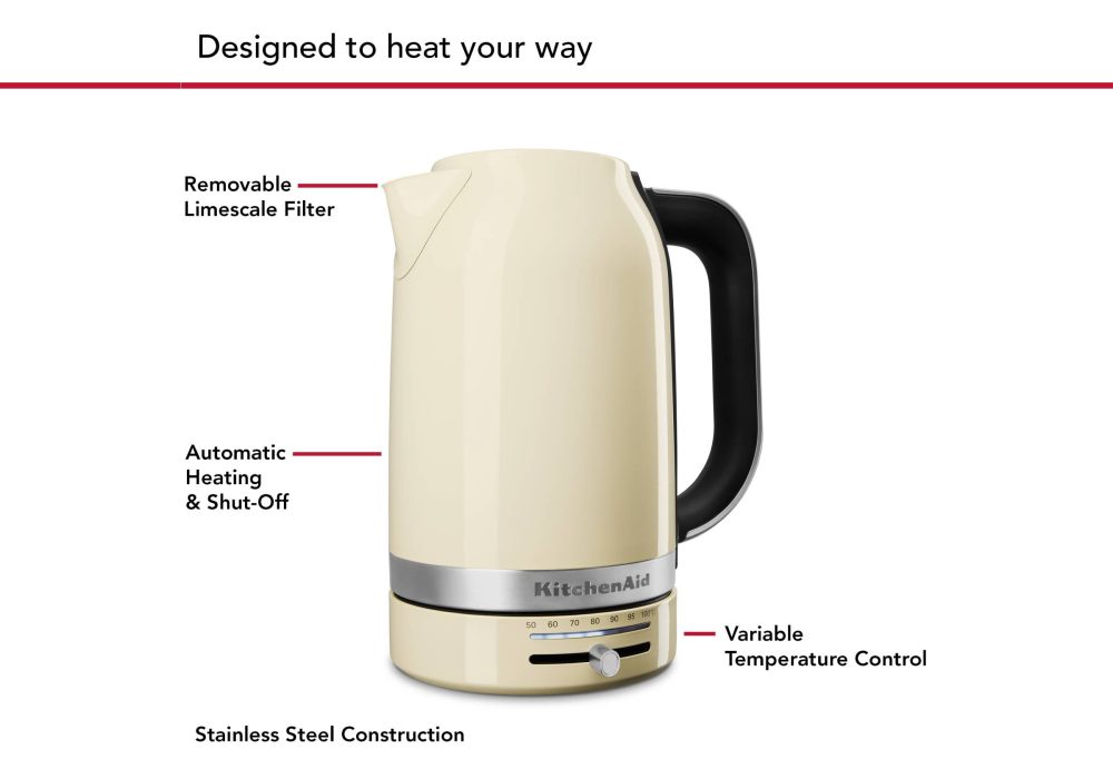 1.7L Variable Temperature Electric Kettle KEK1701 - Image 17