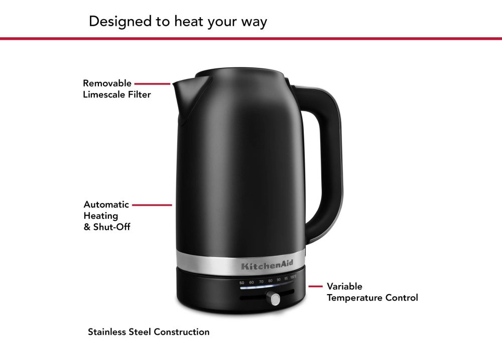 1.7L Variable Temperature Electric Kettle KEK1701 - Image 25