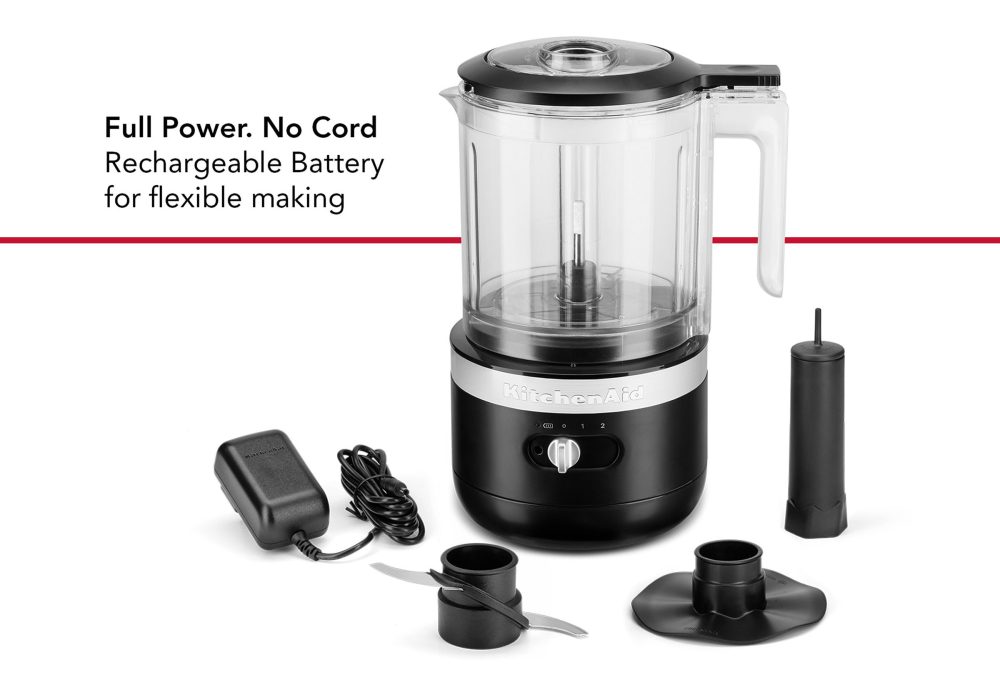 Cordless 5 Cup Food Chopper KFCB519 - Image 12