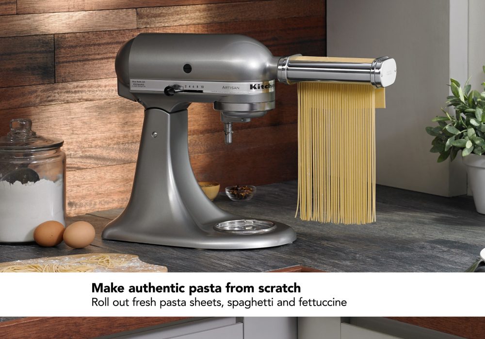 3-Piece Pasta Roller and Cutter Attachment KSMPRA - Image 7