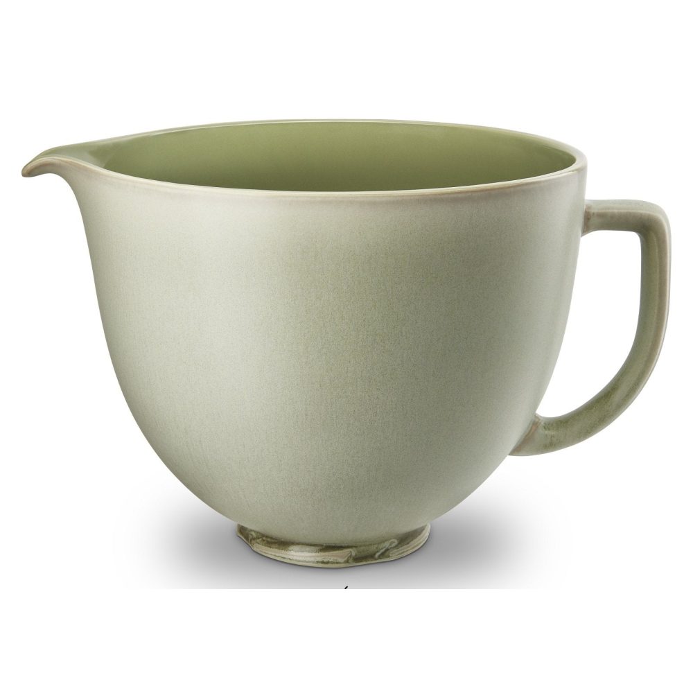 4.7L Sage Leaf Ceramic Bowl for Tilt-head Stand Mixer 5KSM2CB5PSL - Image 2