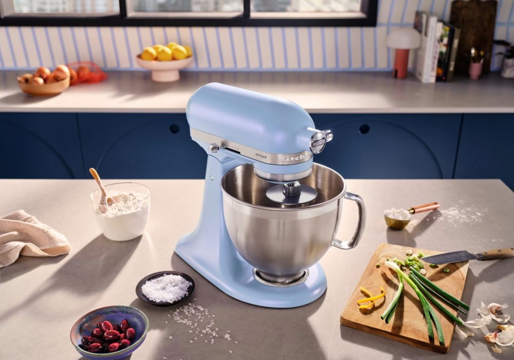Artisan Tilt-Head Stand Mixer - Blue Salt KSM195 - Image 3