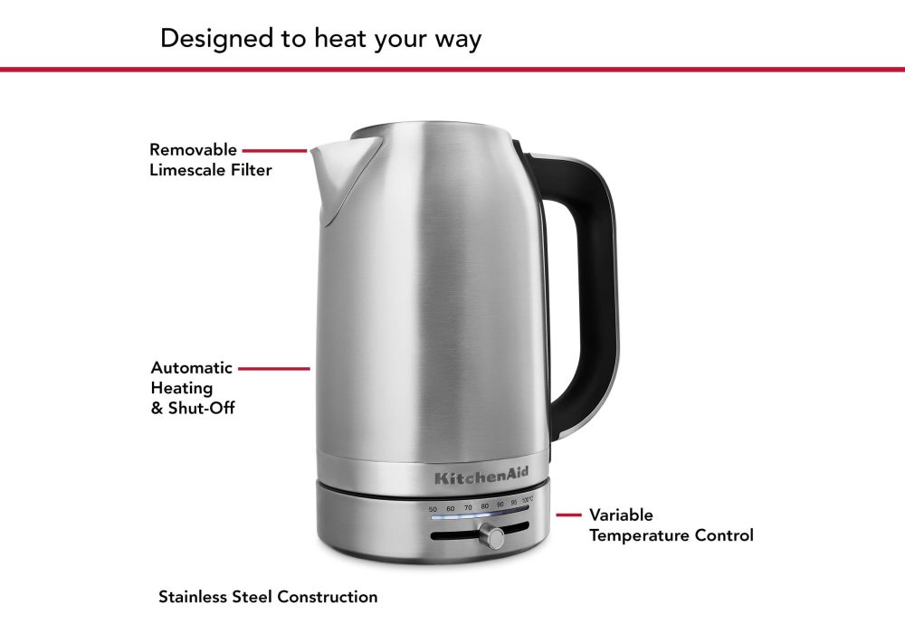 1.7L Variable Temperature Electric Kettle KEK1701 - Image 29